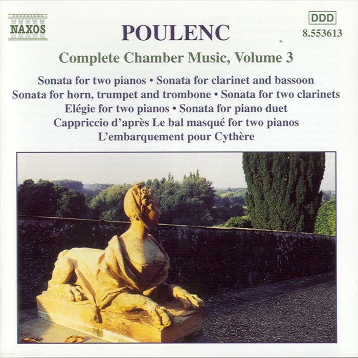 Various - POULENC: Sonata for Two Pianos / Clarinet Sonatas - 8553613