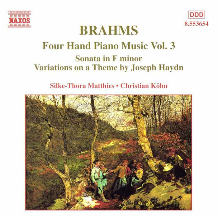 Kohn:Matthies - BRAHMS: Four-Hand Piano Music, Vol. 3 - 8553654