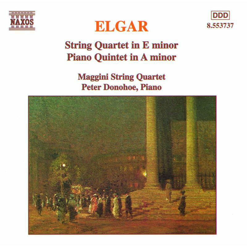 Donohoe:Maggini 4Tet - ELGAR: String Quartet in E Major / Piano Quintet in A Minor - 8553737