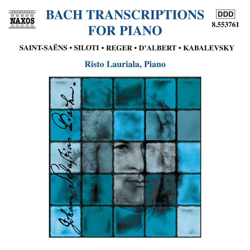 Risto Lauriala - BACH TRANSCRIPTIONS FOR PIANO - 8553761