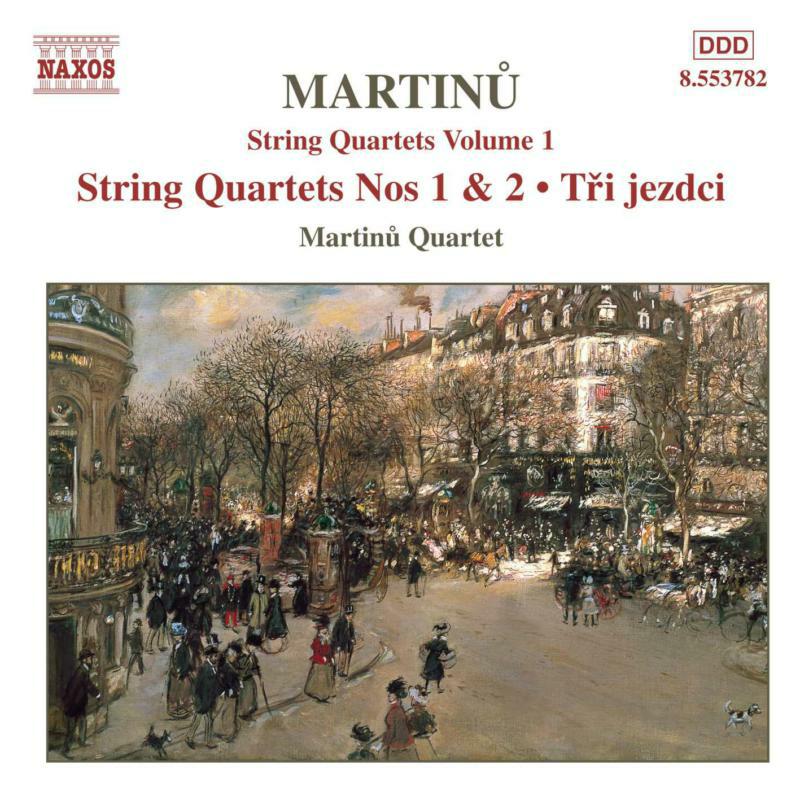 Martinu Quartet - MARTINU: String Quartets Nos. 1 and 2 / Three Horsemen - 8553782