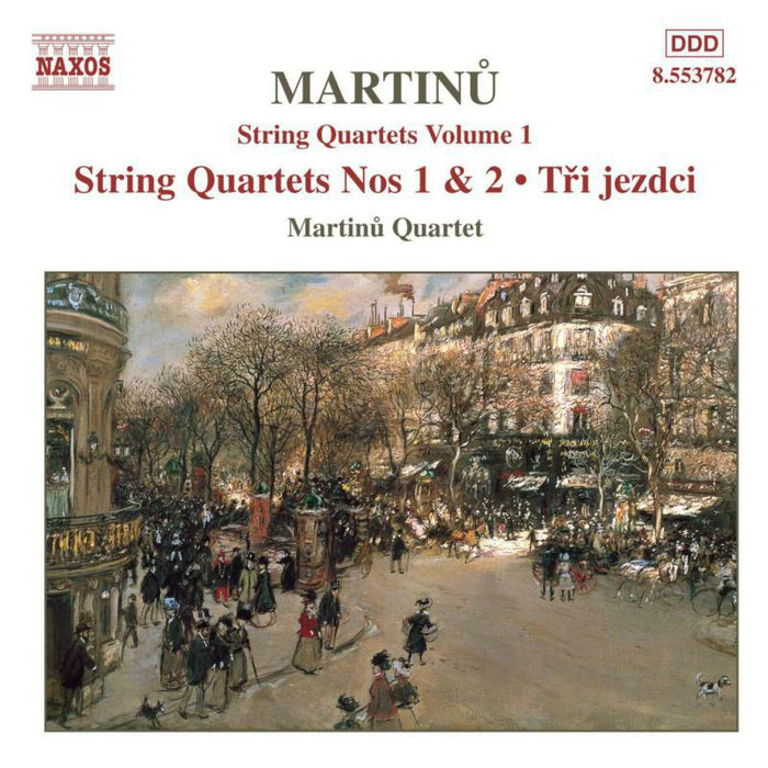 Martinu Quartet - MARTINU: String Quartets Nos. 1 and 2 / Three Horsemen - 8553782