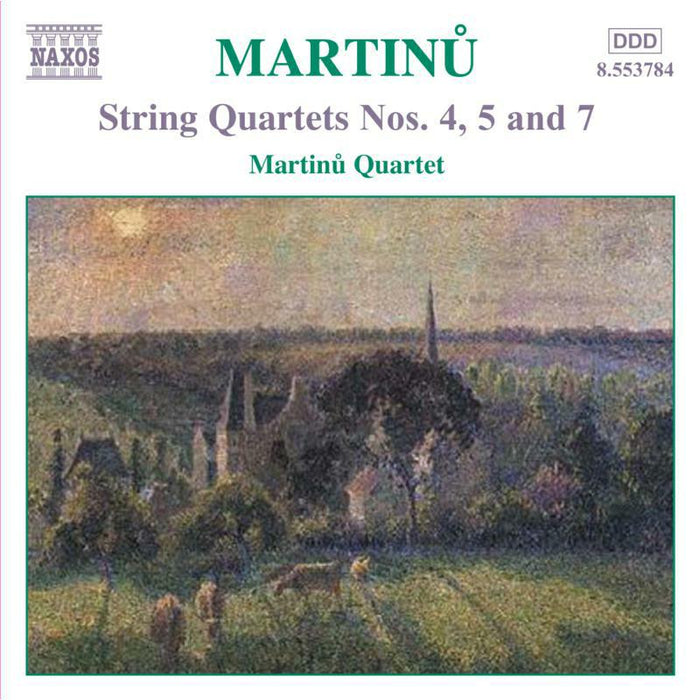 Martinu Quartet - MARTINU: String Quartets Nos. 4, 5 and 7 - 8553784
