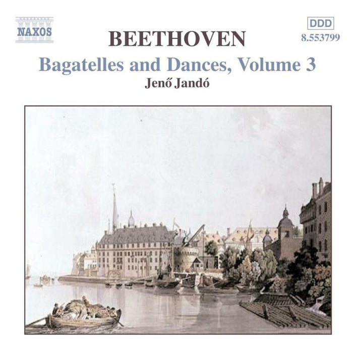 Jeno Jando - BEETHOVEN: Bagatelles and Dances, Vol. 3 - 8553799