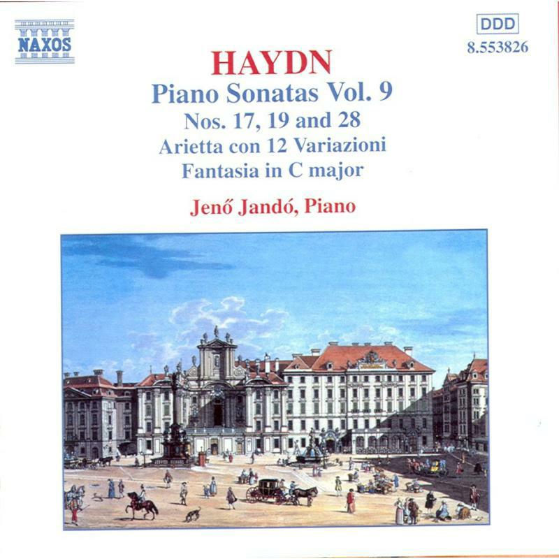 Jeno Jando - HAYDN: Piano Sonatas Nos. 17, 19 and 28 / Arietta con 12 Variazioni - 8553826