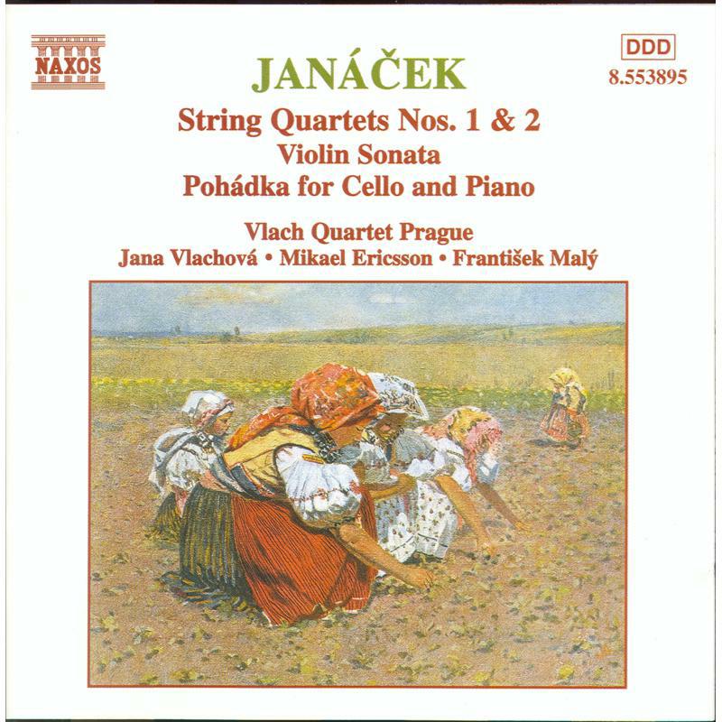 Soloists:Vlach 4T - JANACEK: String Quartets / Violin Sonata / Pohadka - 8553895