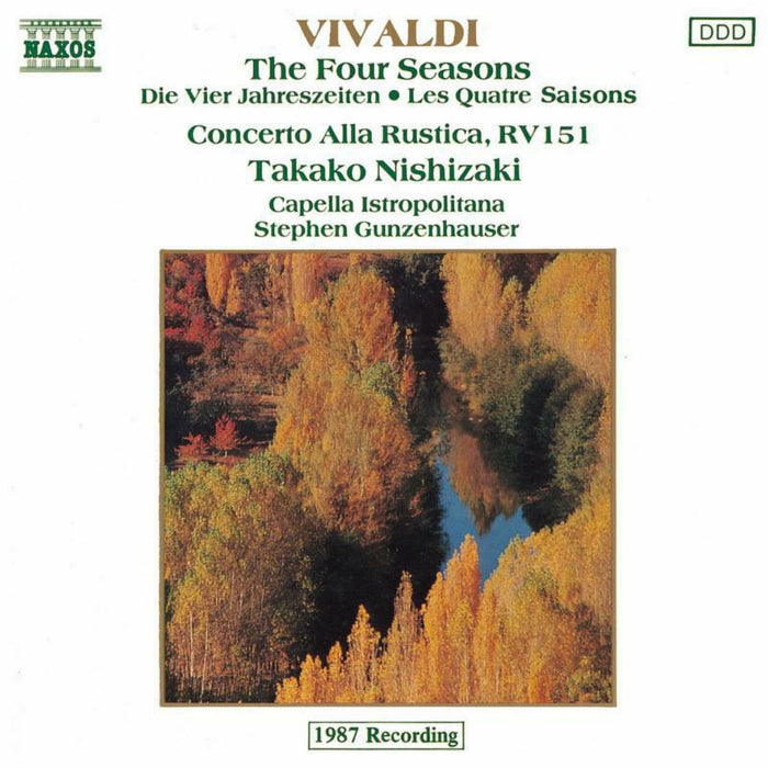 Nishizaki - VIVALDI: The Four Seasons / Concerto Alla Rustica - 8550056