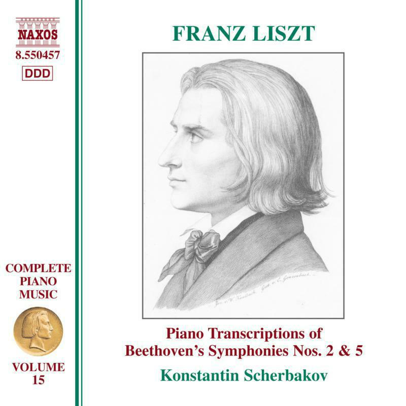 Konstant - LISZT: Beethoven Symphonies Nos. 2 and 5 - 8550457