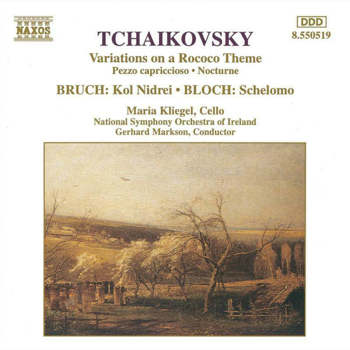 Kliegel: - TCHAIKOVSKY: Variations on a Rococo Theme / BRUCH: Kol Nidrei / BLOCH: Schelomo - 8550519