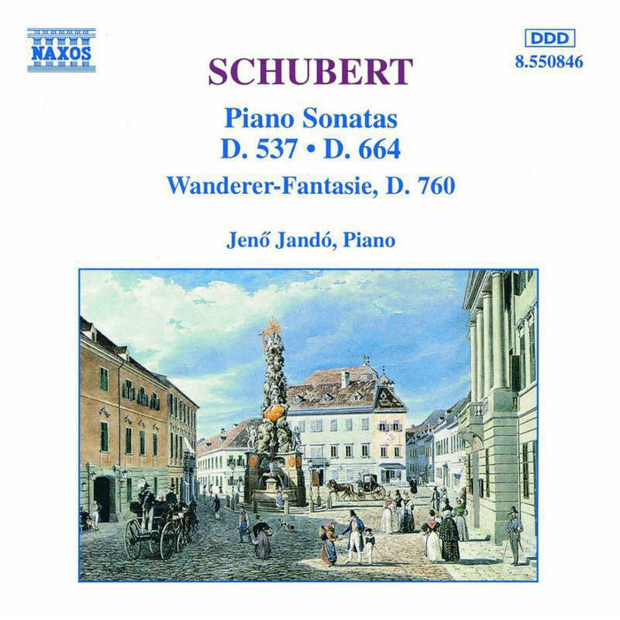 Jeno Jan - SCHUBERT: Piano Sonatas, D. 537 and 664 / 'Wanderer Fantasy' - 8550846