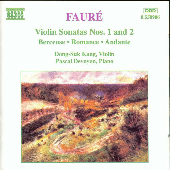 Dong-Suk - FAURE: Violin Sonatas Nos. 1 and 2 - 8550906