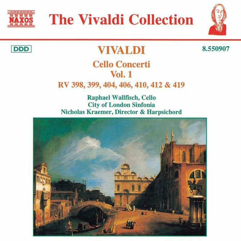Wallfisc - VIVALDI: Cello Concertos, Vol. 1 - 8550907