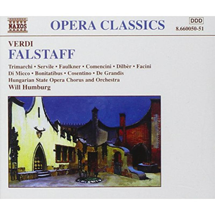 Soloists:Hung Soo:Hung Soc - VERDI: FALSTAFF CPTE - 8660050-51