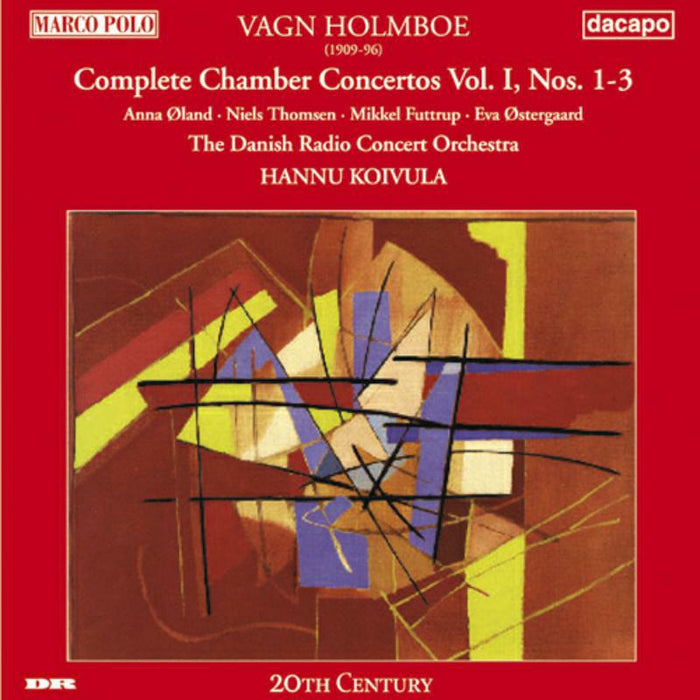 Koivula:Danish Radio Concert O - Complete Chamber Concertos, Vol. 1 and other music by Anne Ohland - 8224038