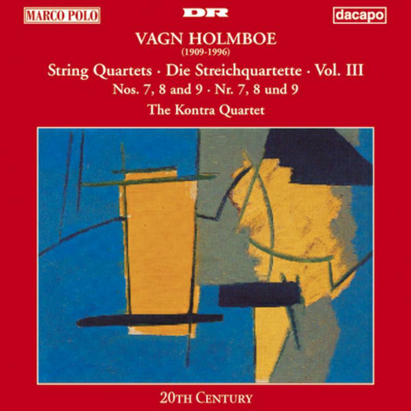 Kontra Quartet - HOLMBOE: String Quartets Vol.3 - 8224073