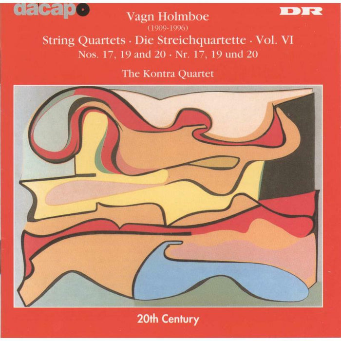 Kontra 4 - HOLMBOE:String Quartets Vol.VI - 8224128