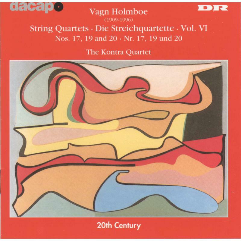 Kontra 4 - HOLMBOE:String Quartets Vol.VI - 8224128
