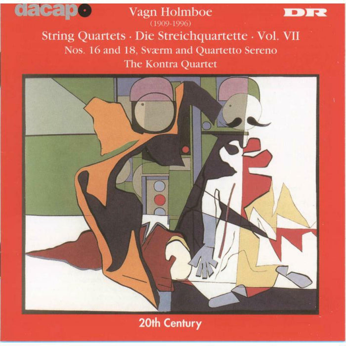 Kontra 4 - HOLMBOE:String Quartets Vo.VII - 8224131