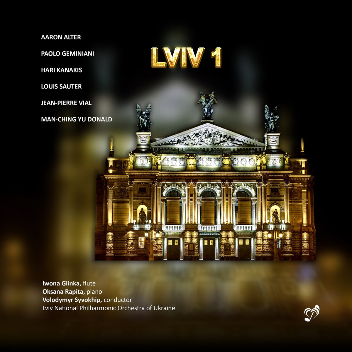 Iwona Glinka; Oksana Rapita; Lviv National Philharmonic Orchestra of Ukraine; Volodymyr Syvokhip - Lviv 1 - PHASMA-MUSIC062