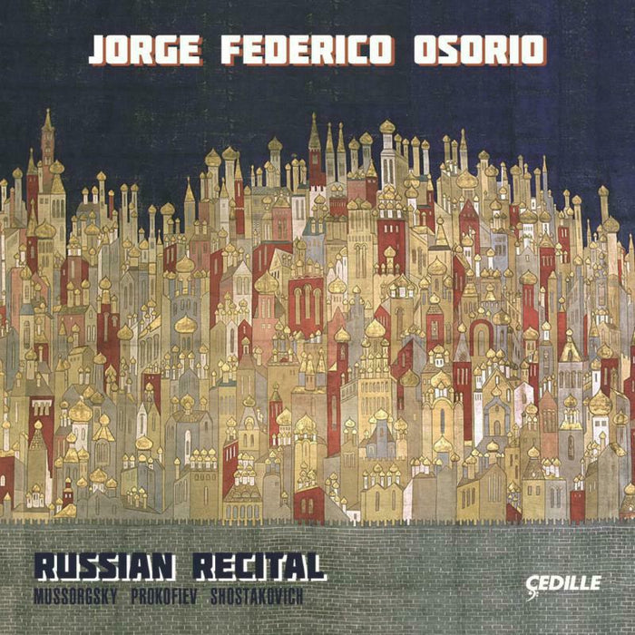 Jorge Federico Osorio - Russian Recital - CDR90000153