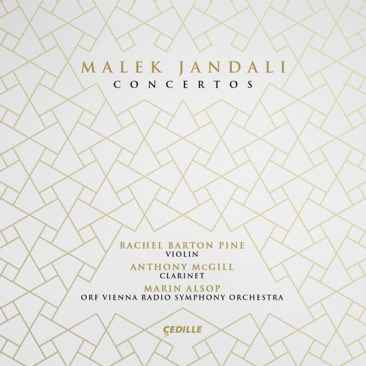 Anthony McGill; Rachel Barton Pine; ORF Vienna Radio Symphony Orchestra; Marin Alsop - Malek Jandali: Concertos - CDR90000220
