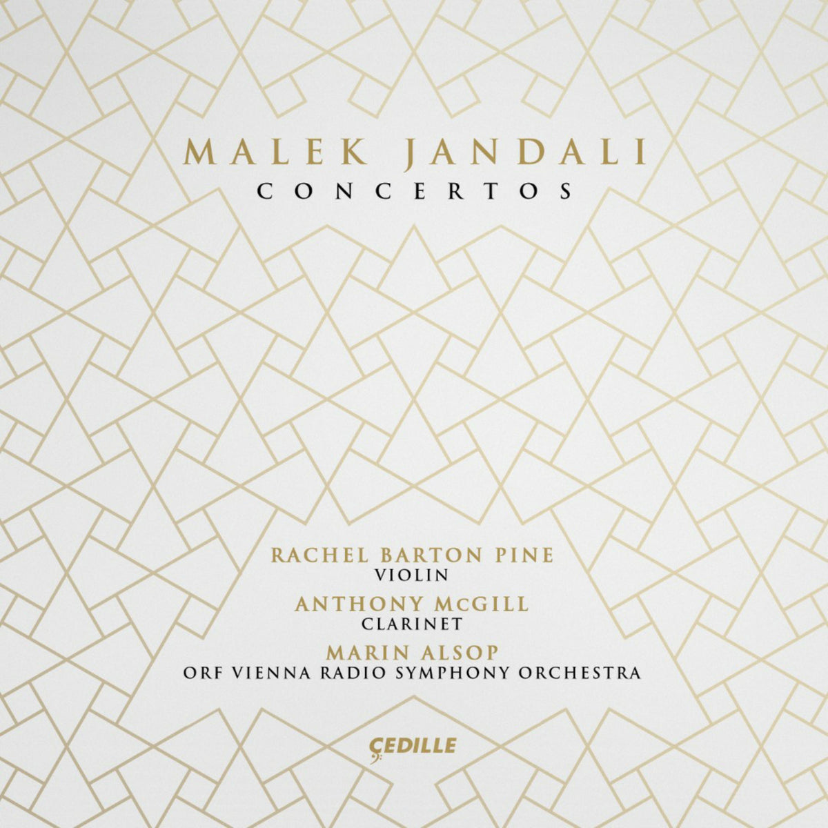 Anthony McGill; Rachel Barton Pine; ORF Vienna Radio Symphony Orchestra; Marin Alsop - Malek Jandali: Concertos - CDR90000220