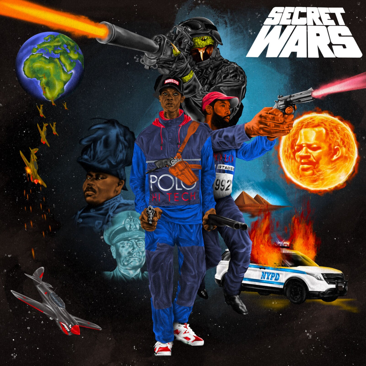 RAZ FRESCO X DIBIA$E - SECRET WARS - TKR280BK