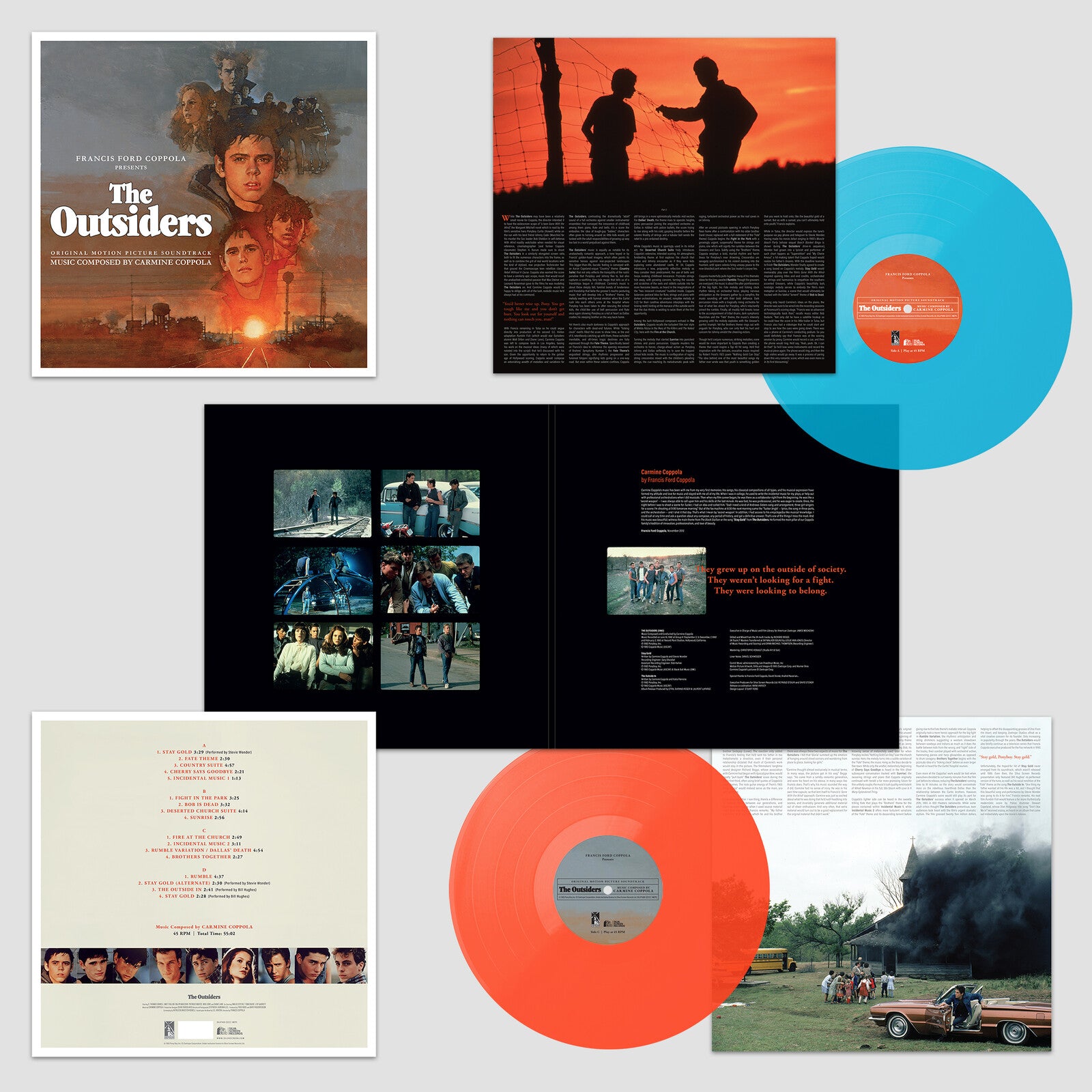 Carmine Coppola: The Outsiders - Original Film Soundtrack – Proper