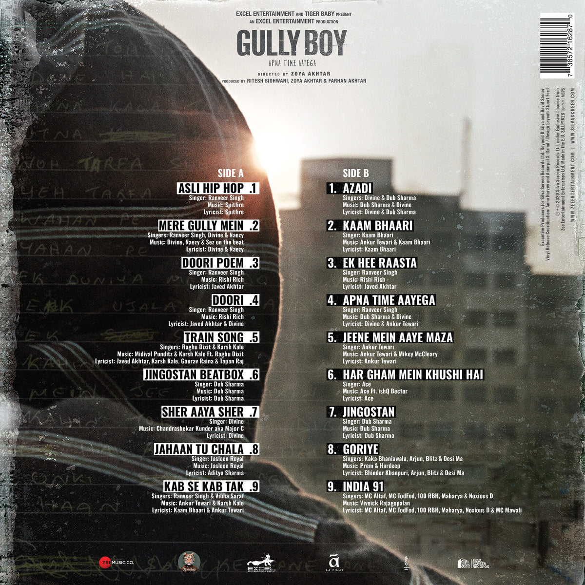 Various Artists - Gully Boy - Original Film Soundtrack - SILLP1628