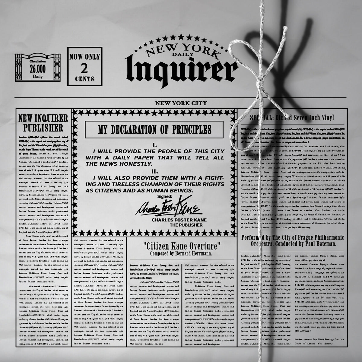 City Of Prague Philharmonic Orchestra - Citizen Kane Overture - SIL71639