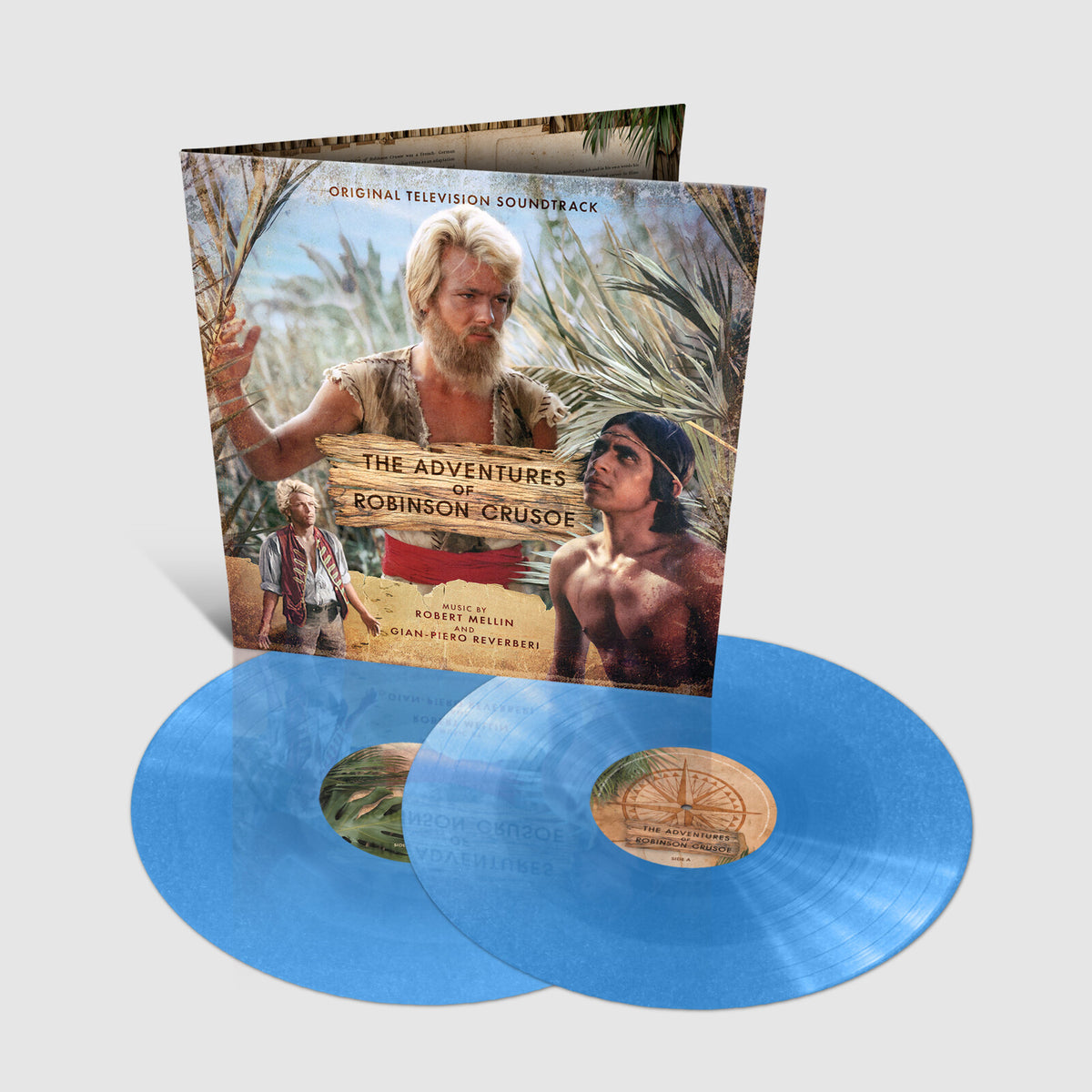 Robert Mellin and Gian-Piero Reverberi - The Adventures Of Robinson Crusoe - Original TV Soundtrack - SILLP1646
