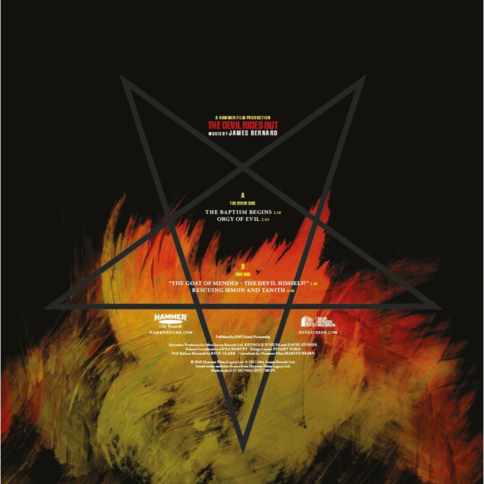 James Bernard - The Devil Rides Out - Picture Disc EP - SIL71697