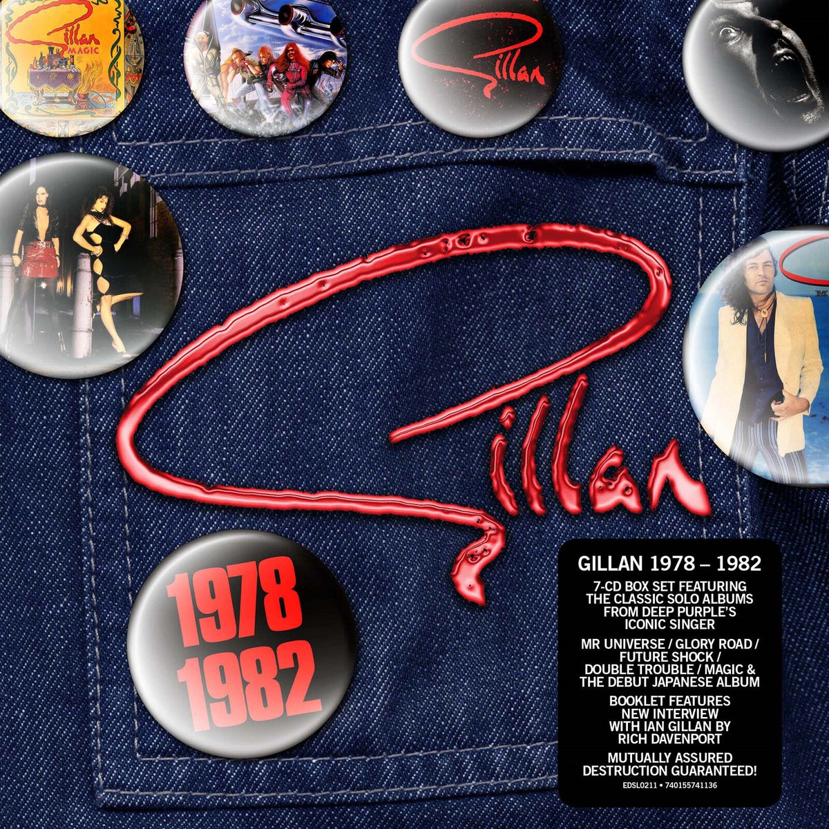 Gillan - 1978-1982 - EDSL0211