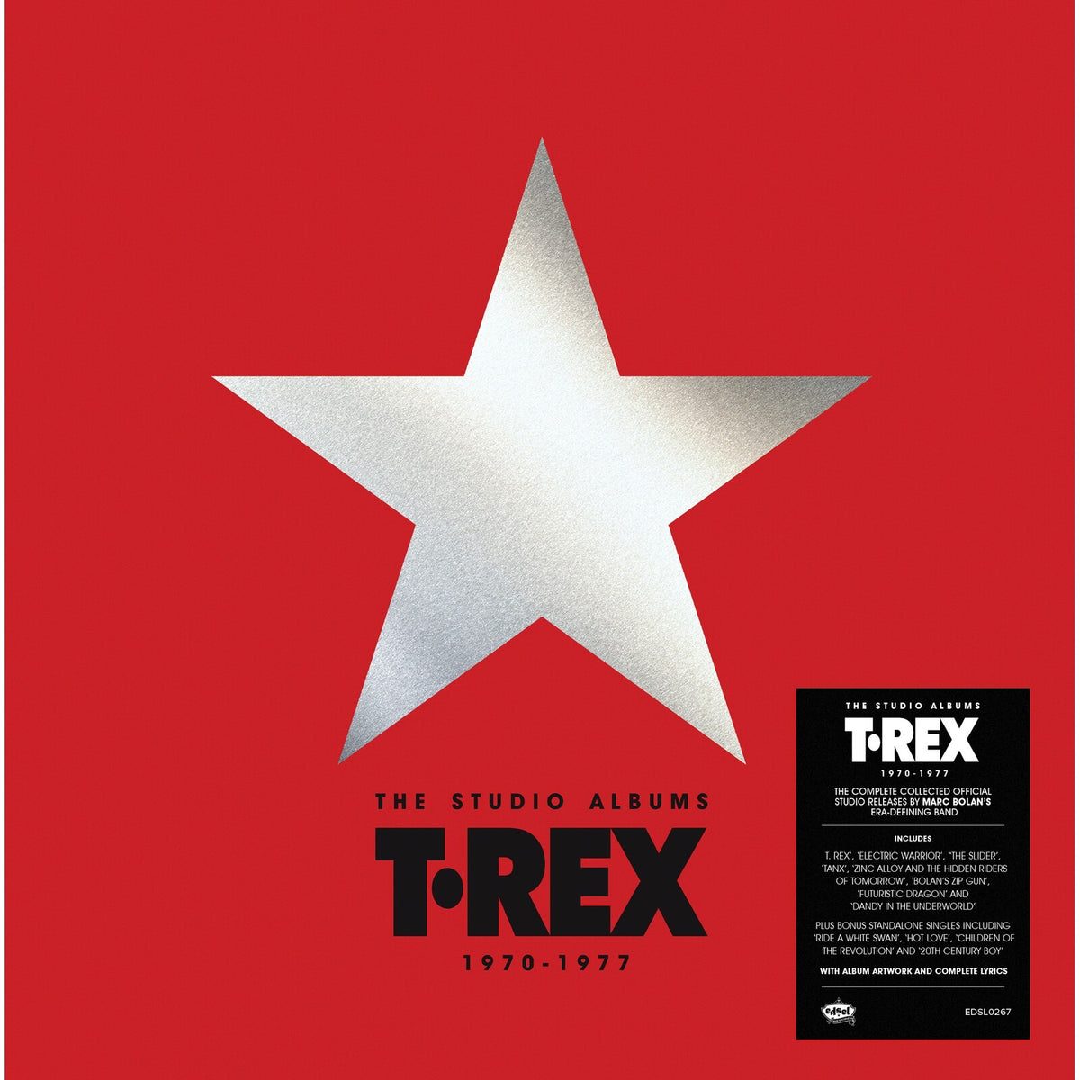 T.Rex - The Studio Albums 1970 - 1977 - EDSL0267