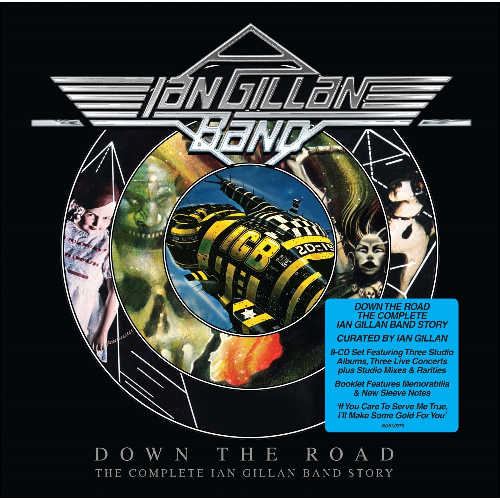 IAN GILLAN BAND『Down The Road (8CD)』 Ian Gillan Band: Down The Road – Proper Music