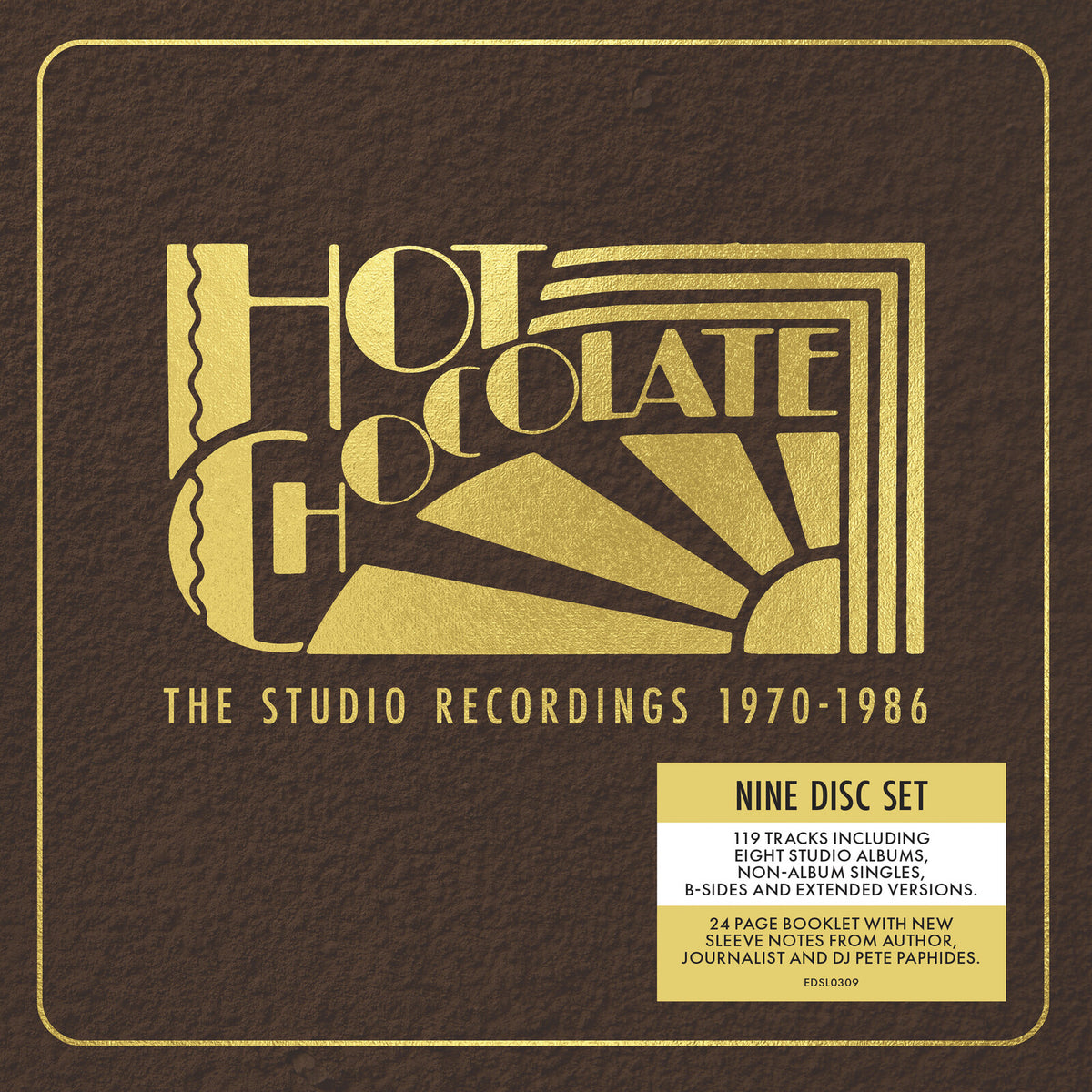 Hot Chocolate - Studio Recordings: 1970-1986 - EDSL0309