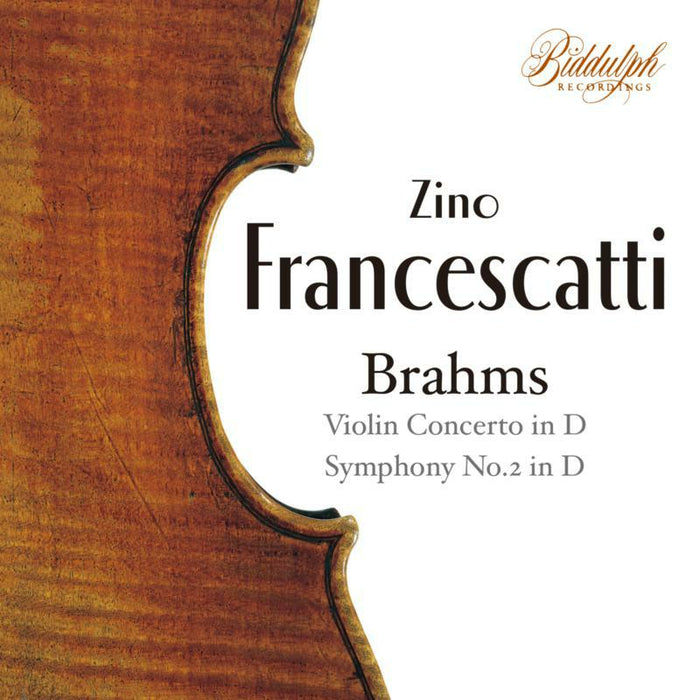 Zino Francescatti - Francescatti plays Brahms Concertos - 80225-2