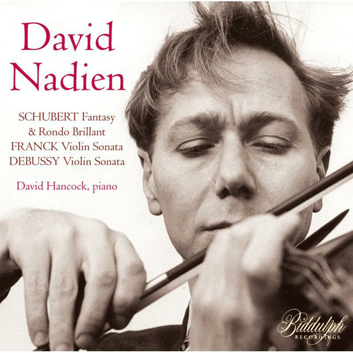 Nadien/Hancock - David Nadien Plays Schubert, Franck & Debussy - 85012-2
