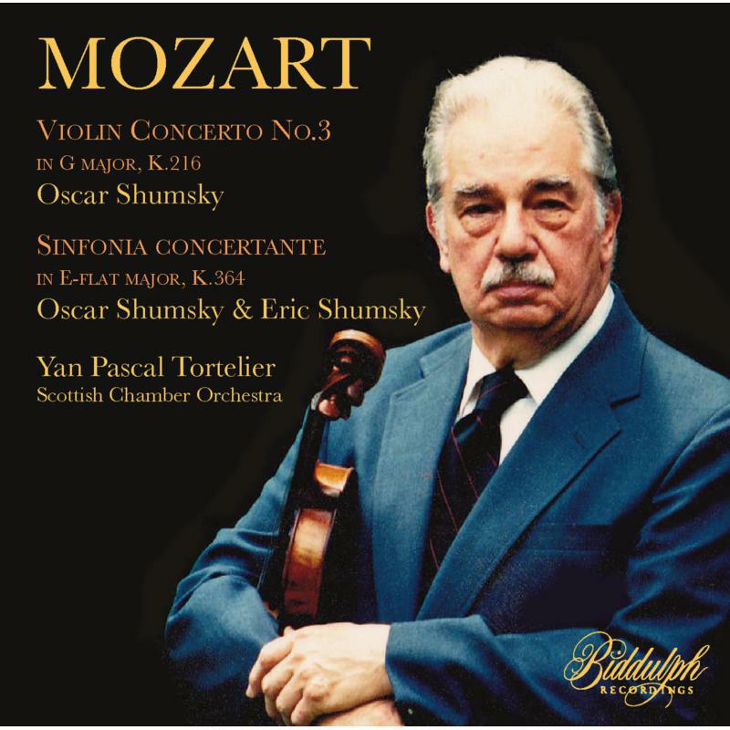 Oscar Shumsky/Tortelier - Wolfgang Amadeus Mozart: Violin Concerto No. 3; Sinfonia Concertante - 85014-2
