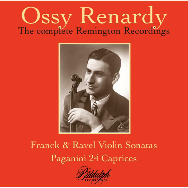 Renardy/Helmer - Ossy Renardy: The Complete Remington Recordings - 85016-2
