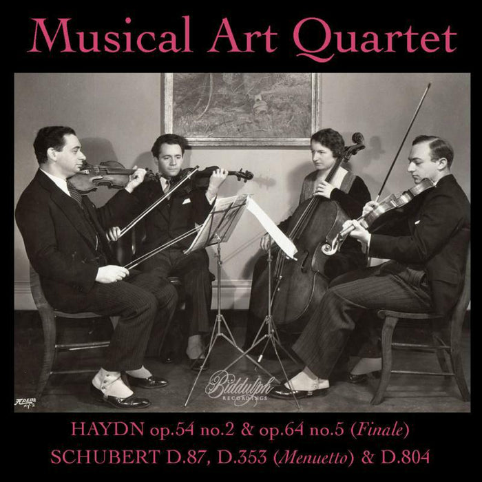 Musical Art Quartet - The Musical Art Quartet: Complete Columbia Recordings - 85017-2