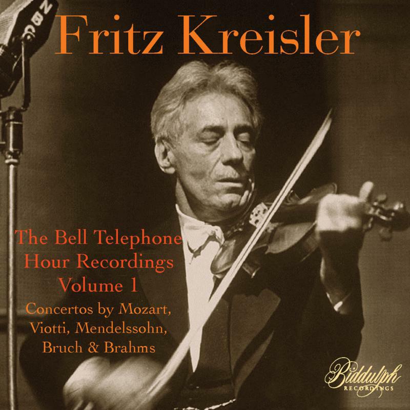 Fritz Kreisler, Bell Telephone Hour Orchestra, Donald Voorhees - Fritz Kreisler: The Bell Telephone Hour Recordings, Vol. 1 - 85019-2