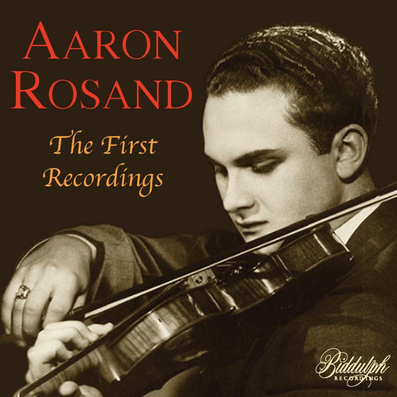 Aaron Rosand; Eileen Flissler - ROSAND: THE FIRST RECORDINGS - 85021-2