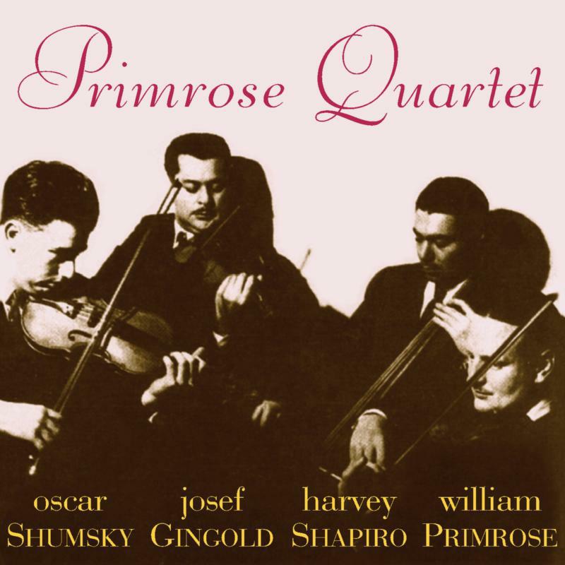 PRIMROSE STRING QUARTET - PRIMROSE SQ: RCA RECORDINGS - 85023-2
