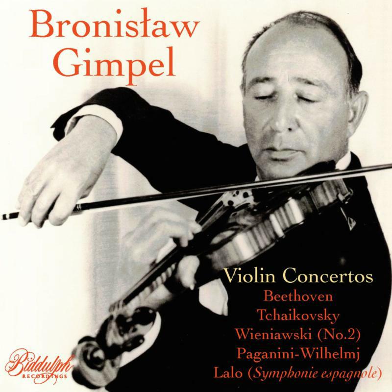 GIMPEL - Bronislaw Gimpel Plays Violin Concertos - 85024-2