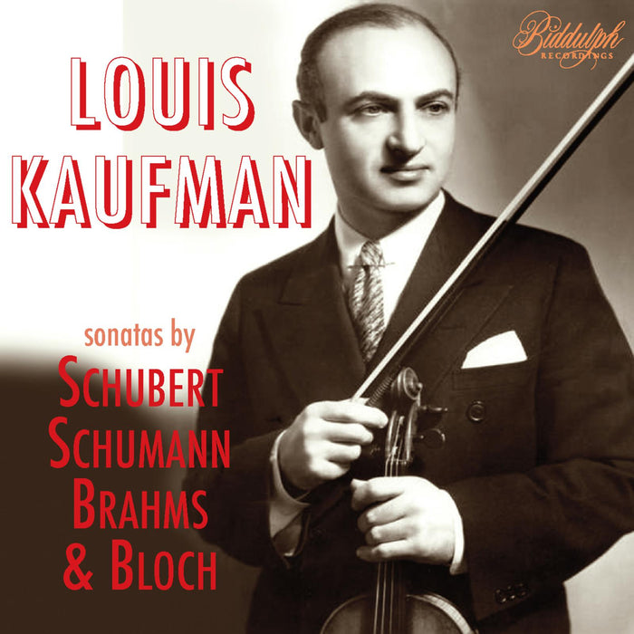 Louis Kaufman - Louis Kaufman plays Romantic Sonatas - 85032-2
