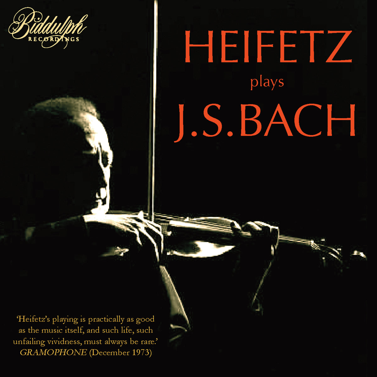 Jascha Heifetz; Los Angeles Philharmonic; Alfred Wallenstein - Jascha Heifetz plays J. S. Bach - 85038-2