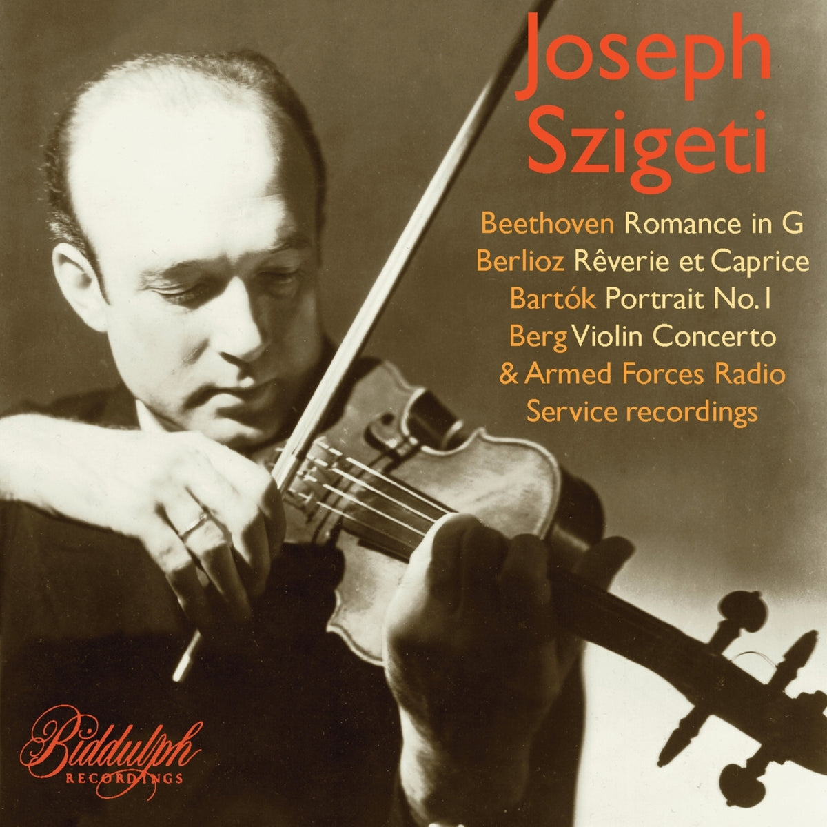 Joseph Szigeti; Philharmonia Orchestra; WOR Symphony Orchestra; San Francisco Symphony; NBC Symphony; Constant Lambert; Alfred Wallenstein; Leonard Bernstein; Dimitri Mitropoulos - Joseph Szigeti: The Complete AFRS Recordings & Live Performances - 85045-2