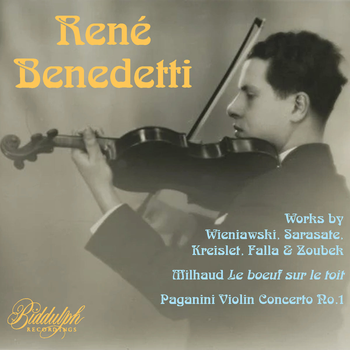 Rene Benedetti; Maurice Faure; Jean Wiener; Joseph Benvenuti; Lamoureux Orchestra; Eugene Bigot - Rene Benedetti - 85046-2