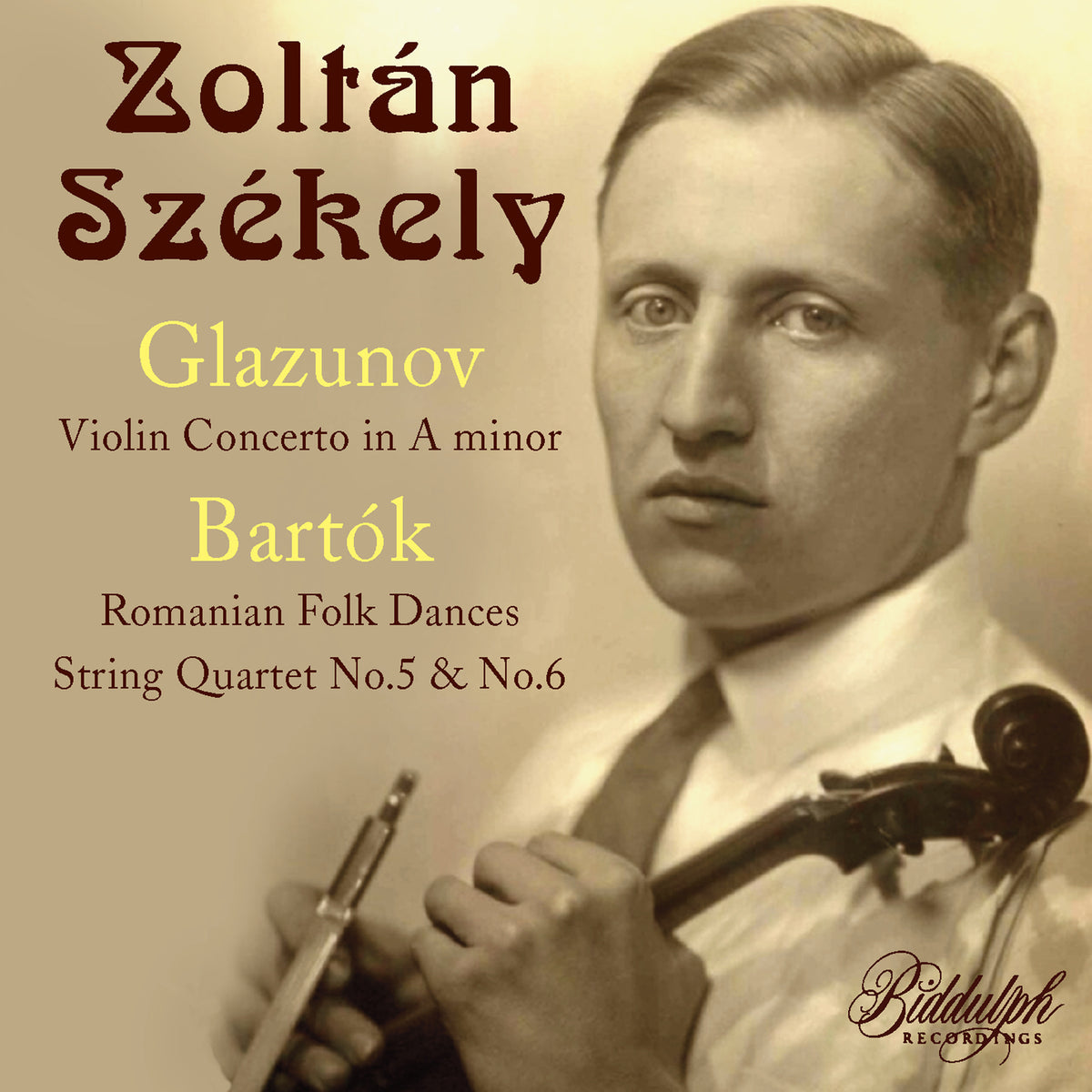 Zoltan Szekely; Hungarian String Quartet; Hague Residentie Orchestra; Geza Frid; Willem van Otterloo - Zoltan Szekely & the Hungarian String Quartet - 85048-2